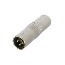 DMX ADAPTOR: 3-PIN MALE / 5-PIN MALE