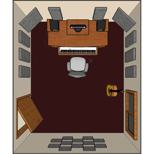 London 12 room kit black Z900 0120 00