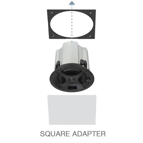 PS-C83 Black Square Adapter with Grille 10pk (10x each) Professional Series Sonance