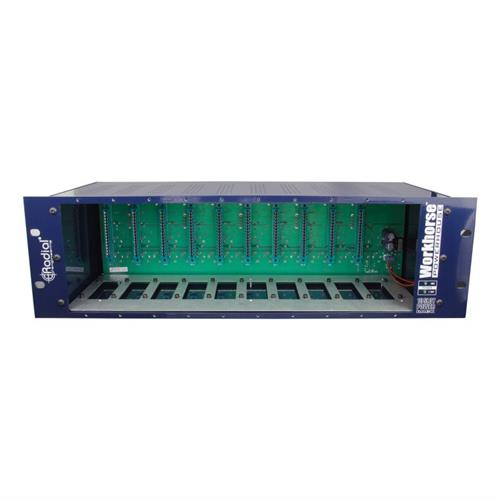 Radial POWERHOUSE - 10 slot power-rack, 19