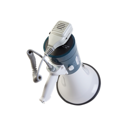 Megaphone 25W With Fist Mic LH25FM Australian Monitor