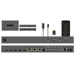 MHUB 4x3+1 HDMI/HDBaseT matrix 40m 4K / 70m 1080P HDANYWHERE