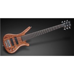 Warwick TeamBuilt Corvette Bubinga 6-String Natural Transparent Satin