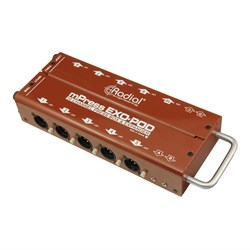 Radial EXO-POD - Broadcast Passive Line-Level Splitter