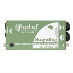 Radial SB-2 - Compact passive DI for bass, keyboards & active instruments 