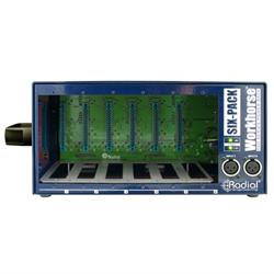 Radial SIXPACK - 6 slot power-rack, desktop format,1600mA power supply