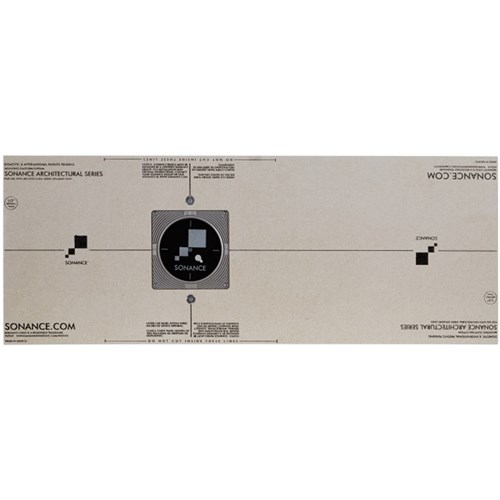 12.7mm Discreet 3.5in Round Mounting Platform Architectural Series Sonance