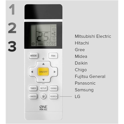 A/C Remote OneForAll